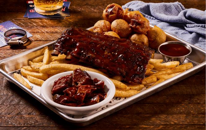 sides on plate